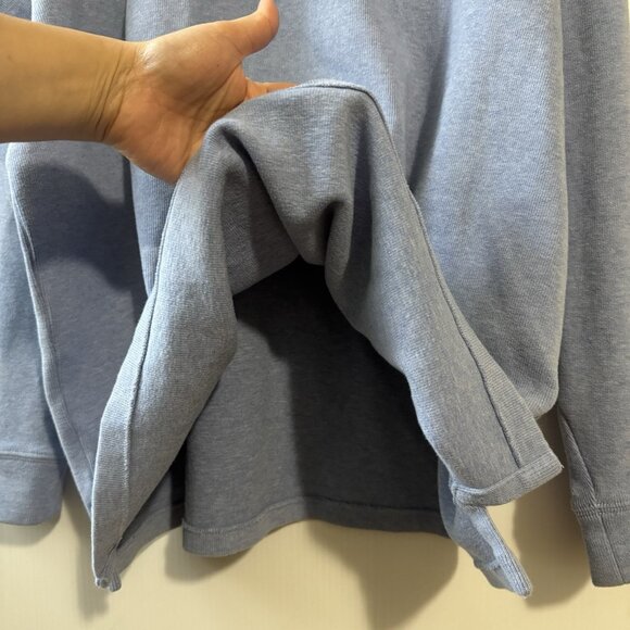 Polo Ralph Lauren Sweater Mens XXL Blue 100% Cotton 1/4 Zip Long Sleeve Pullover - Picture 11 of 15